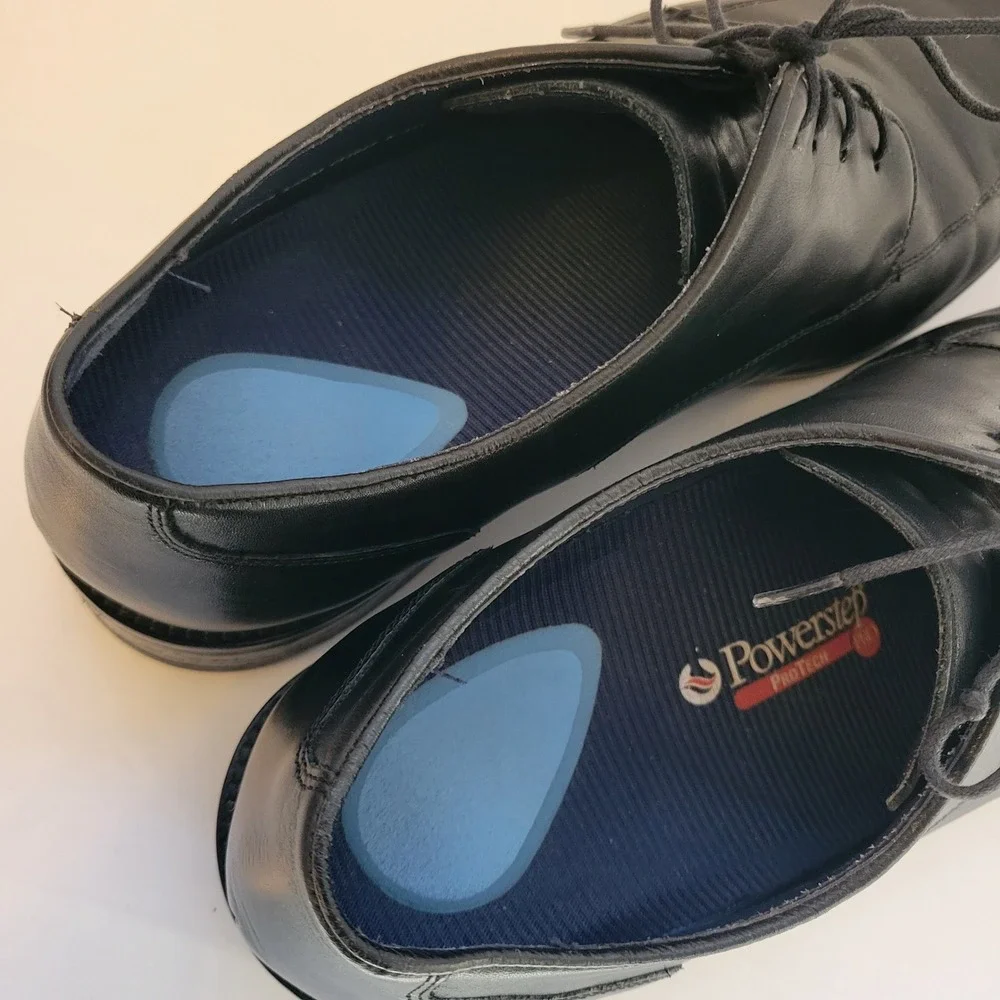 COLE HAAN Lenox Hill Grand Os Split Toe Oxford Black Leather Mens Shoe Size 10.5